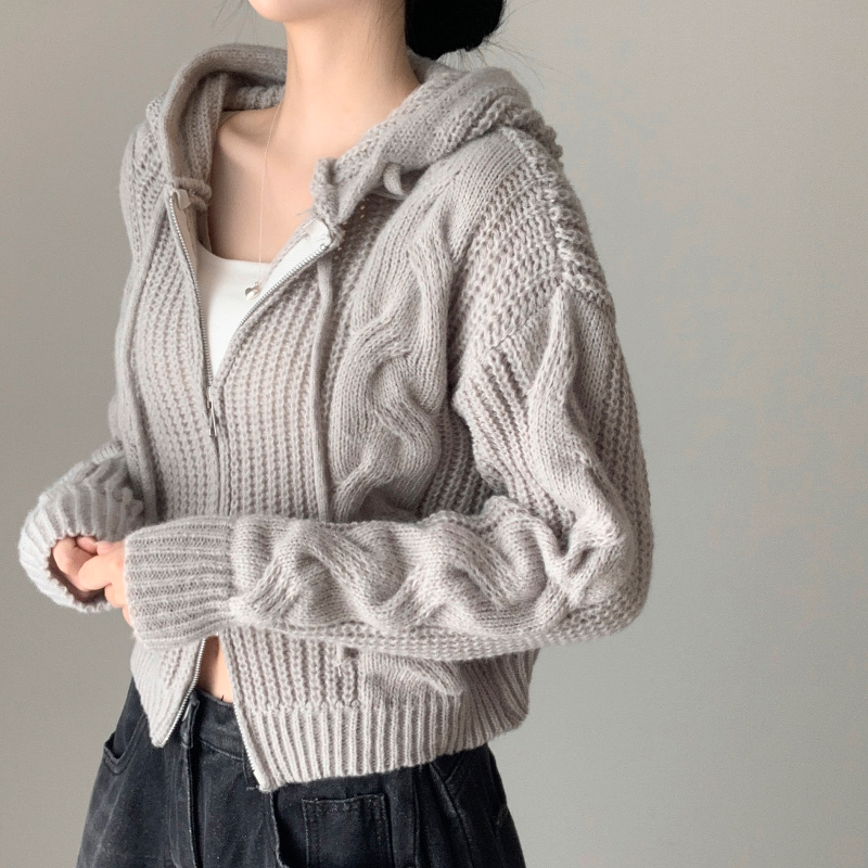 카디건 모델 착용 이미지-S1L7