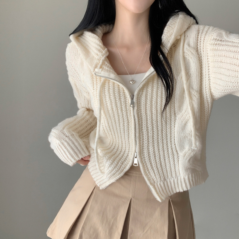 카디건 모델 착용 이미지-S1L24