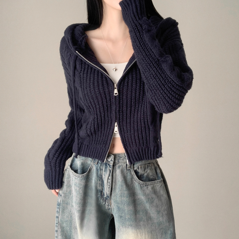 카디건 모델 착용 이미지-S1L27