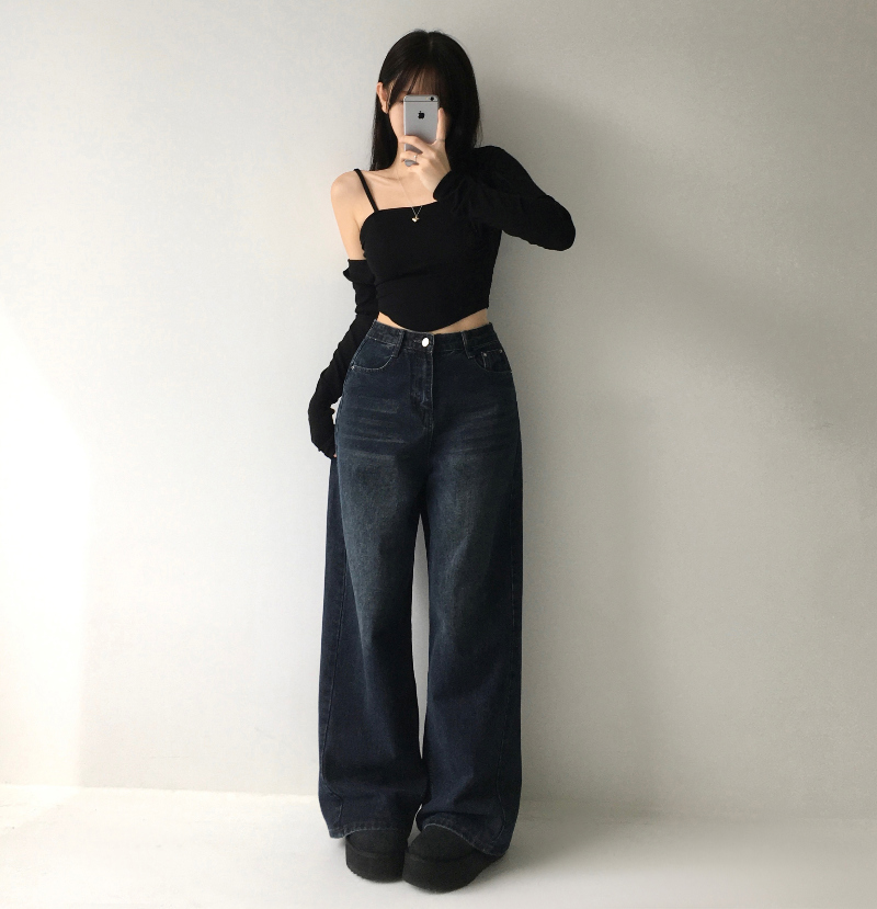 바지 모델 착용 이미지-S1L14