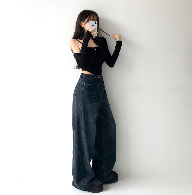 바지 모델 착용 이미지-S1L15