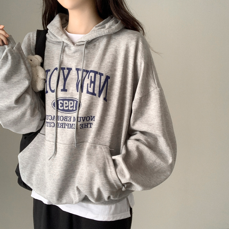 긴팔 티셔츠 모델 착용 이미지-S1L19