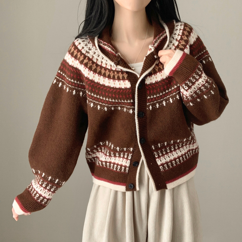 카디건 모델 착용 이미지-S1L18