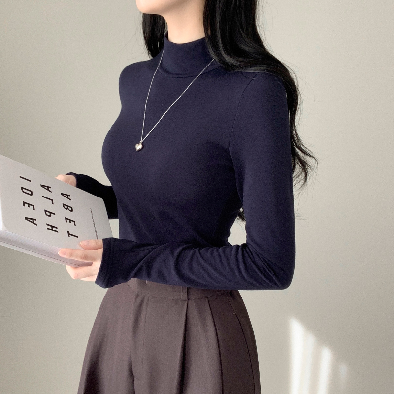 긴팔 티셔츠 모델 착용 이미지-S1L28