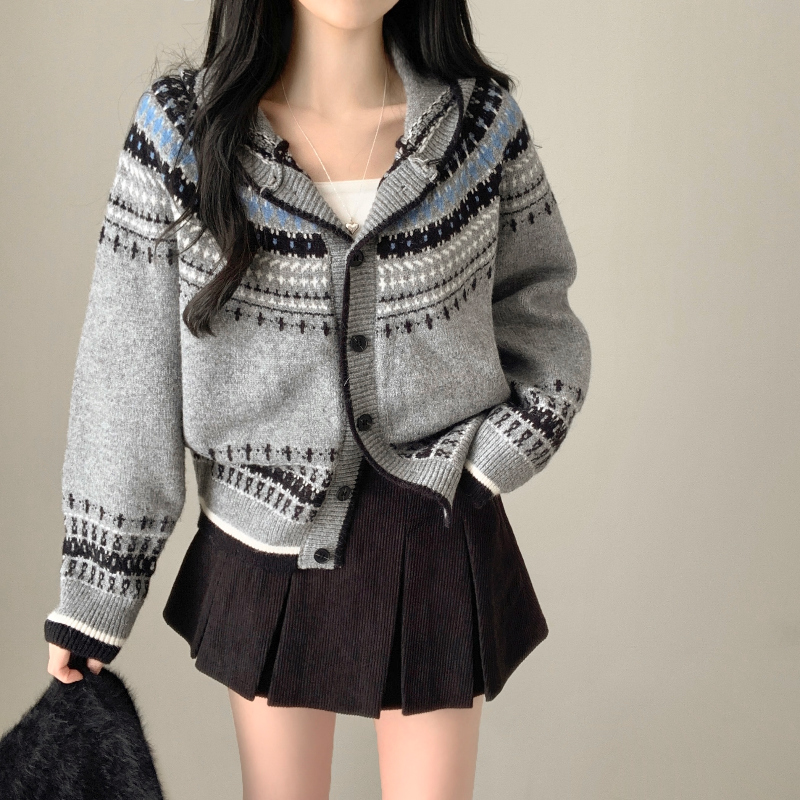 카디건 모델 착용 이미지-S1L19