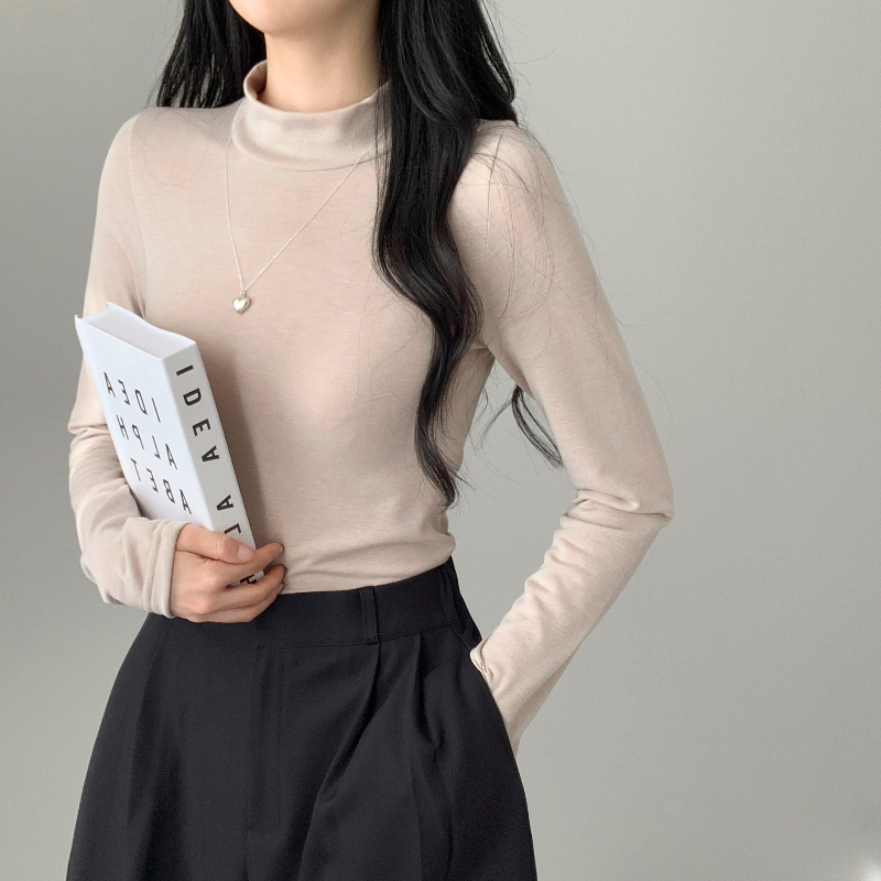 긴팔 티셔츠 모델 착용 이미지-S1L27