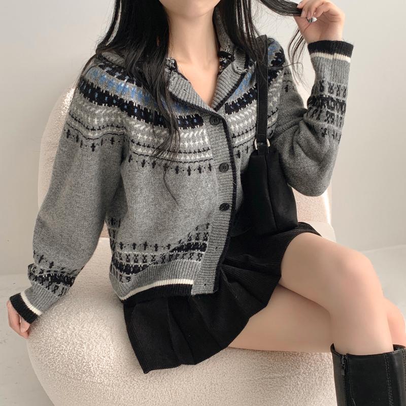 카디건 모델 착용 이미지-S1L23