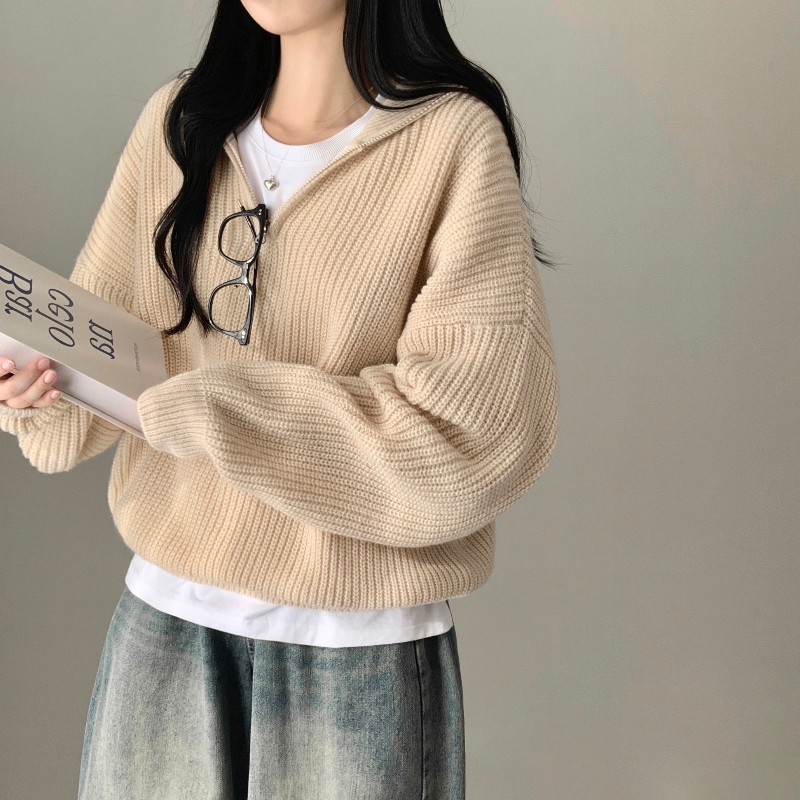 긴팔 티셔츠 모델 착용 이미지-S1L19