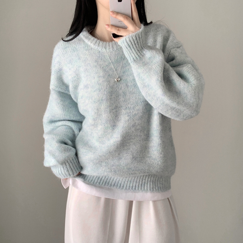 긴팔 티셔츠 모델 착용 이미지-S3L9