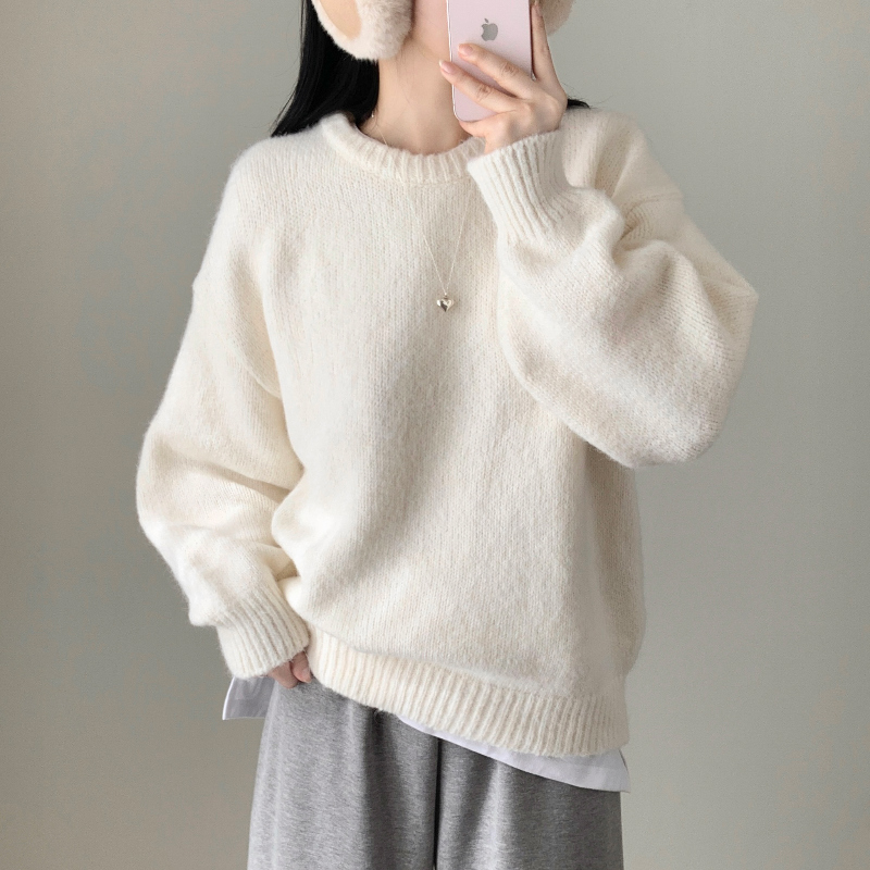 긴팔 티셔츠 모델 착용 이미지-S3L37