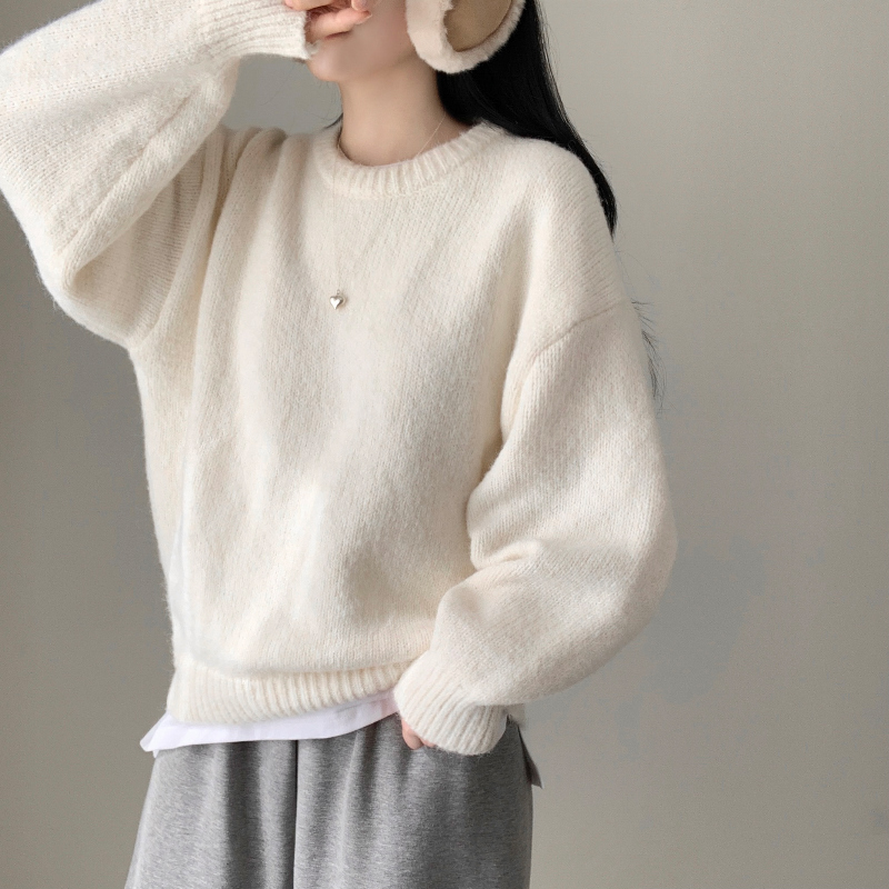 긴팔 티셔츠 모델 착용 이미지-S3L36