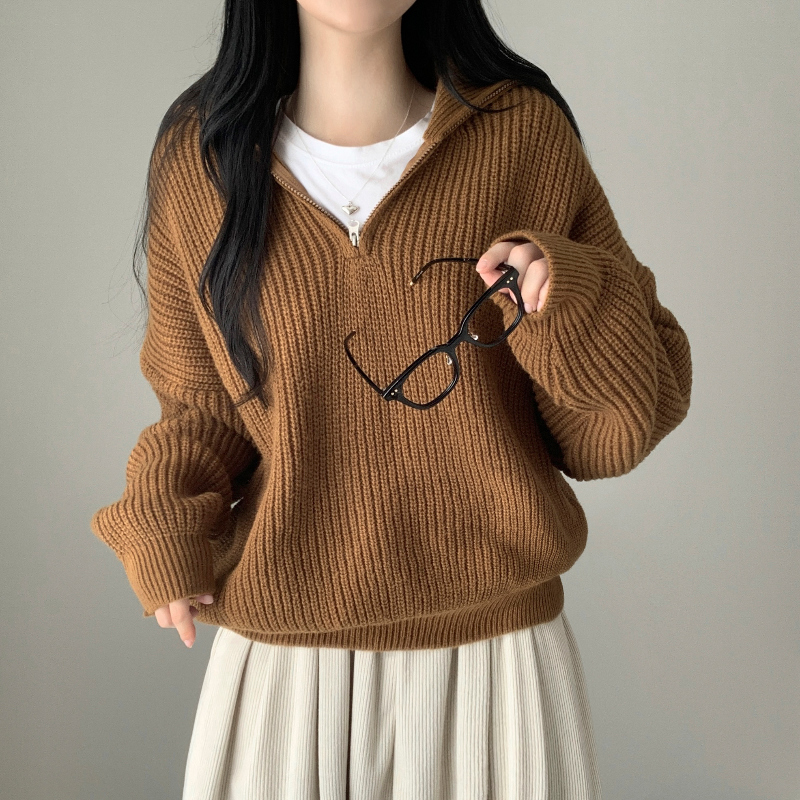 긴팔 티셔츠 모델 착용 이미지-S1L31