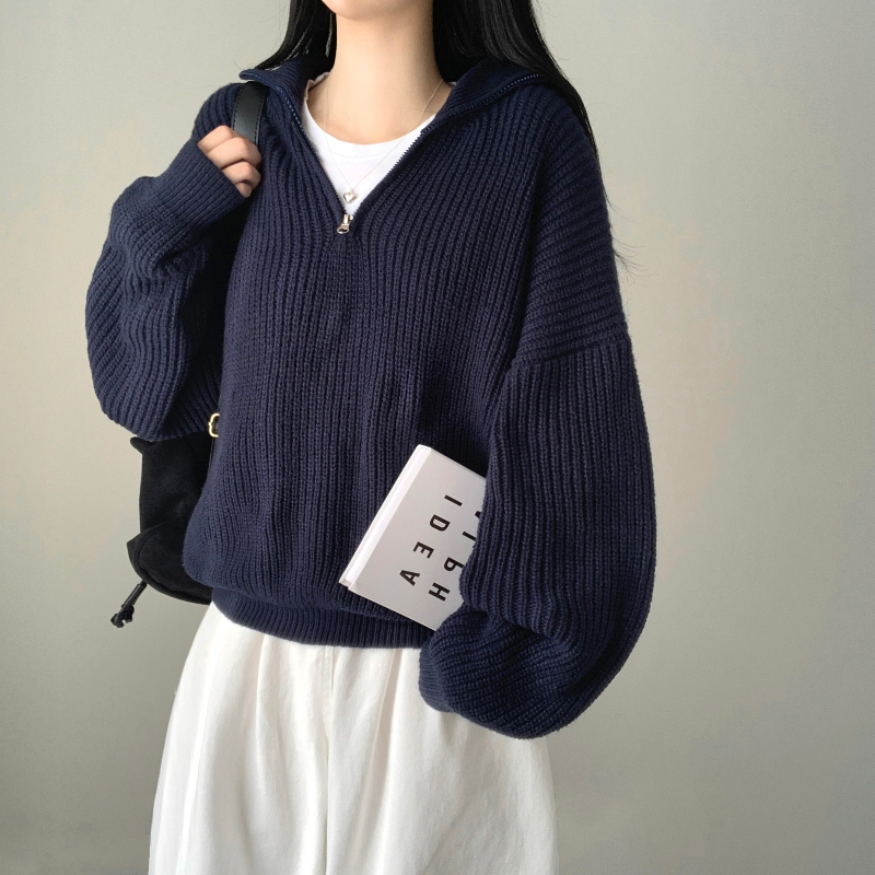 긴팔 티셔츠 모델 착용 이미지-S1L7