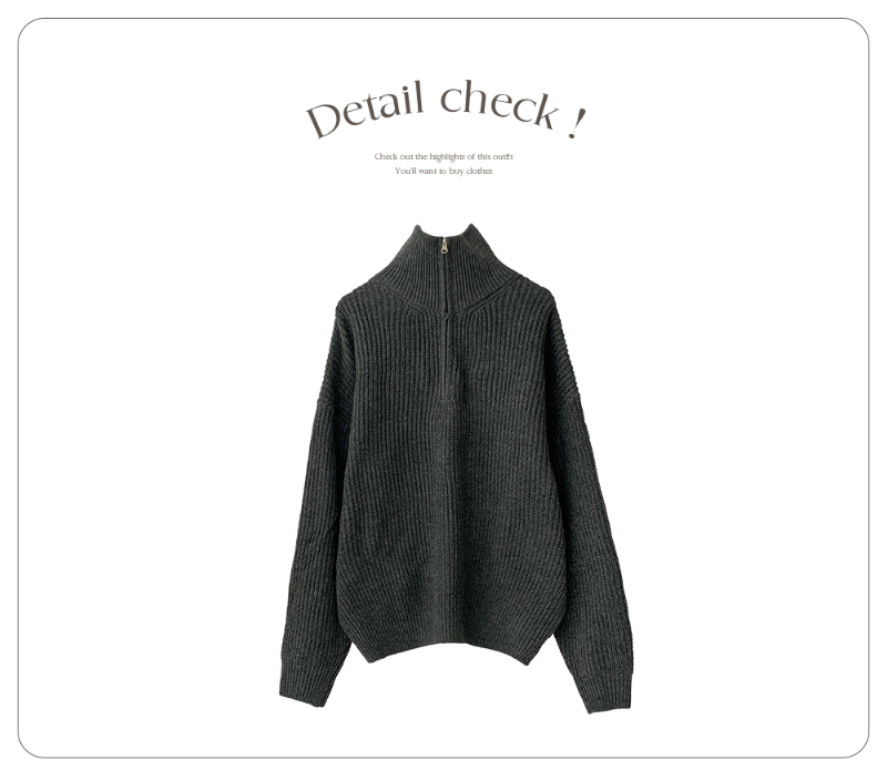 긴팔 티셔츠 카키 색상 이미지-S1L36