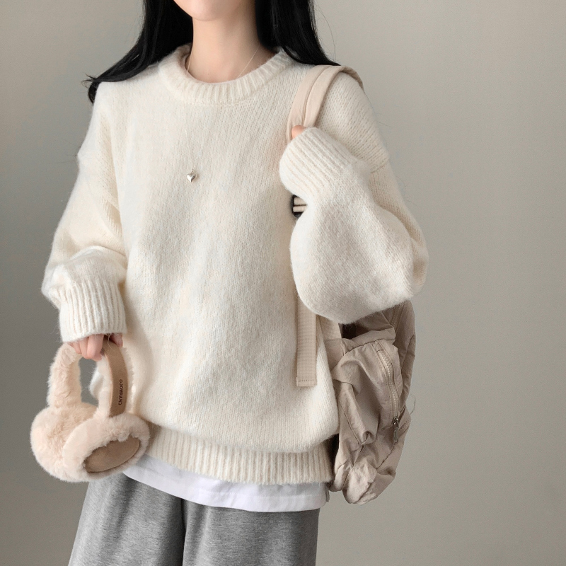 긴팔 티셔츠 모델 착용 이미지-S3L38