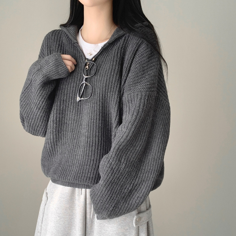 긴팔 티셔츠 모델 착용 이미지-S1L12