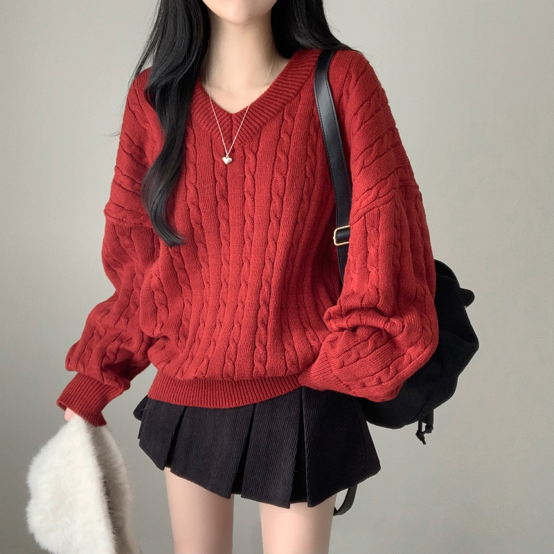 긴팔 티셔츠 모델 착용 이미지-S1L3