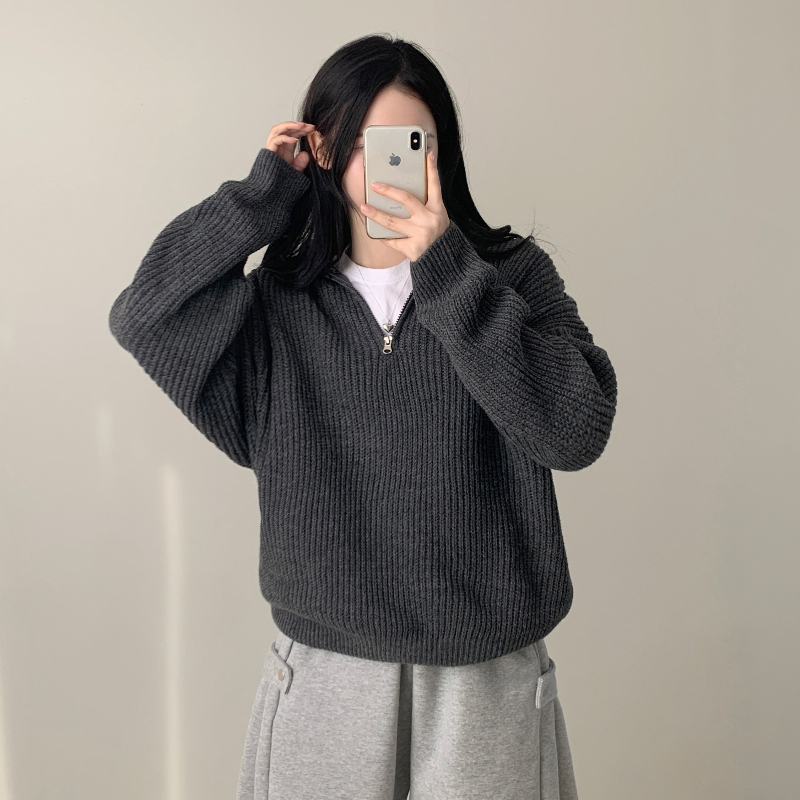 긴팔 티셔츠 모델 착용 이미지-S1L11