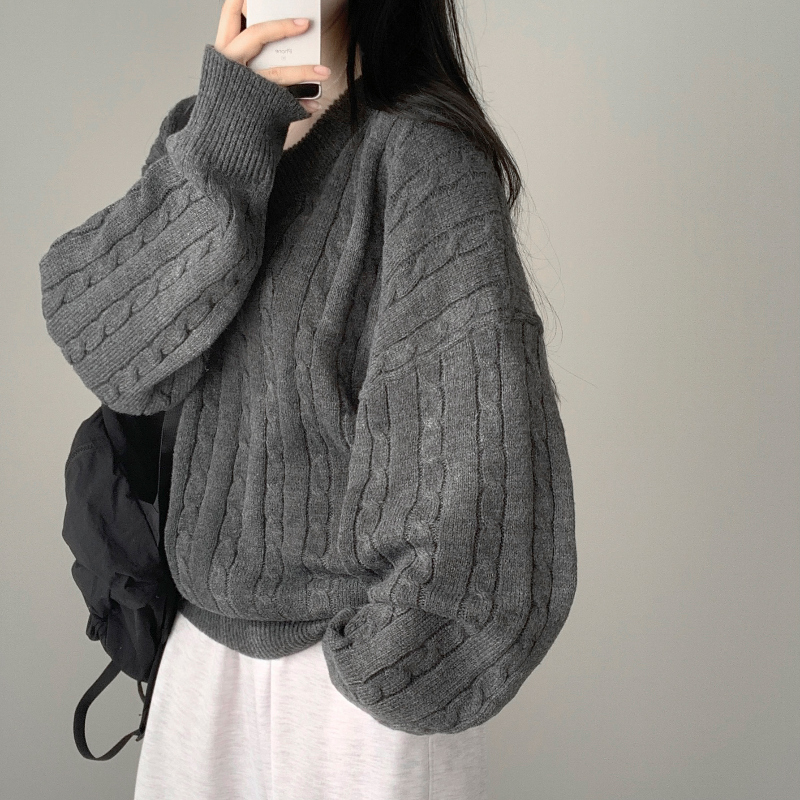 긴팔 티셔츠 모델 착용 이미지-S1L30