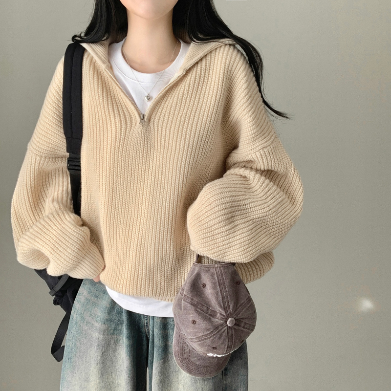 긴팔 티셔츠 모델 착용 이미지-S1L16