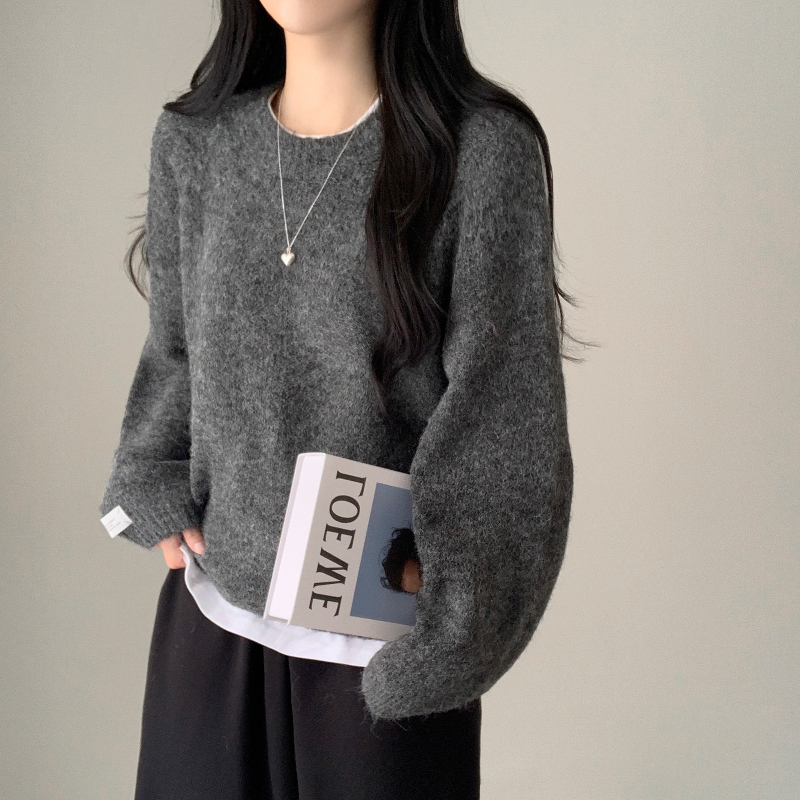 긴팔 티셔츠 모델 착용 이미지-S1L26