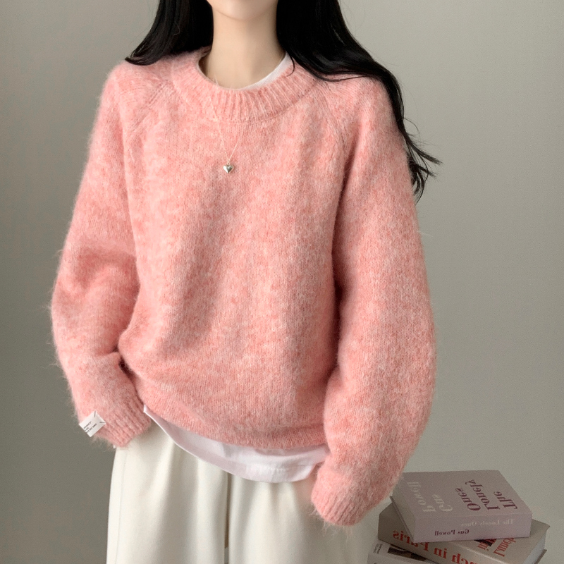 긴팔 티셔츠 모델 착용 이미지-S1L22