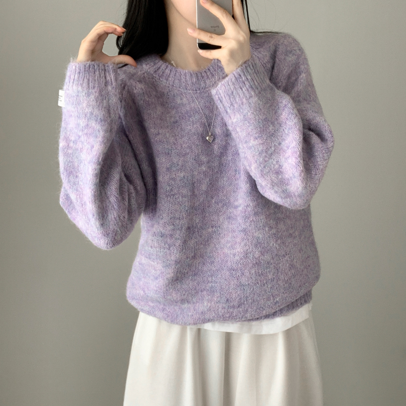 긴팔 티셔츠 모델 착용 이미지-S1L13