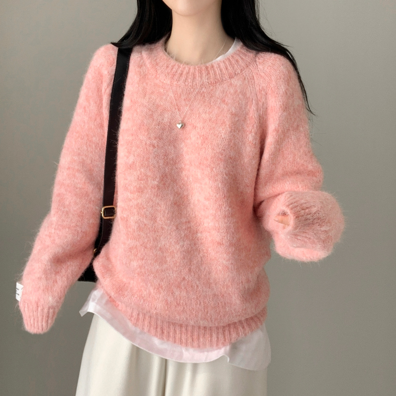 긴팔 티셔츠 모델 착용 이미지-S1L23