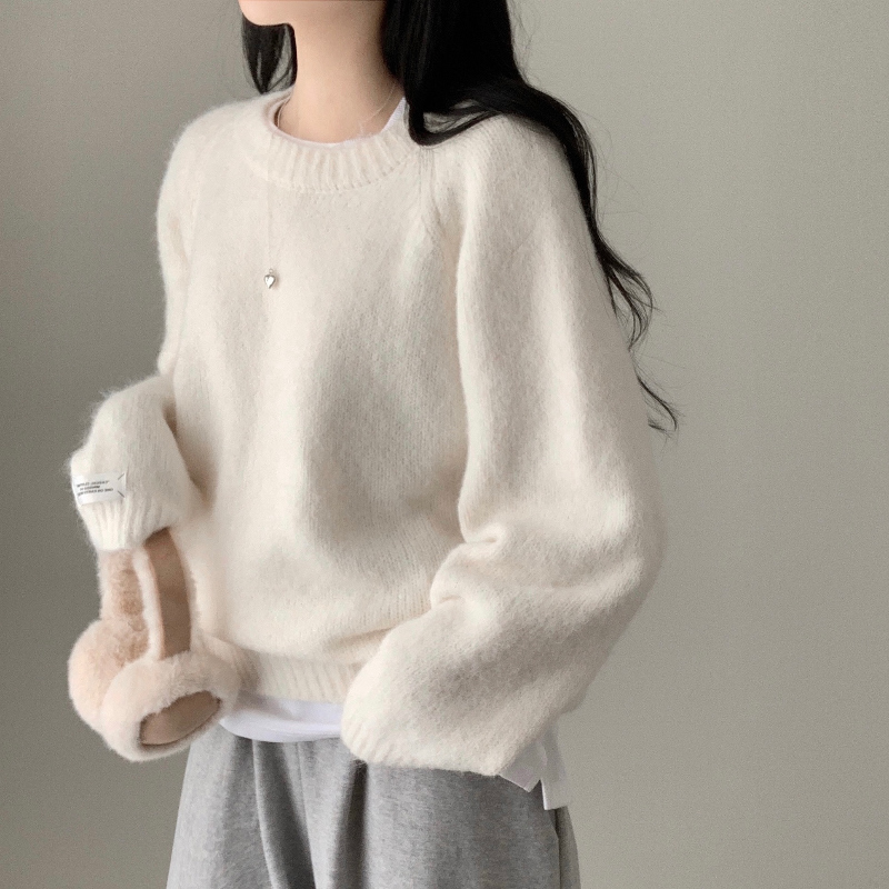 긴팔 티셔츠 모델 착용 이미지-S1L5