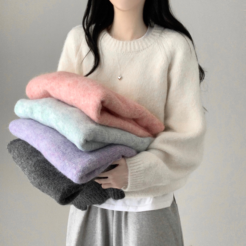 긴팔 티셔츠 모델 착용 이미지-S1L2