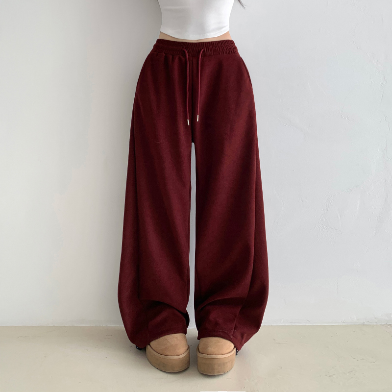 롱 스커트 초콜렛 색상 이미지-S1L33