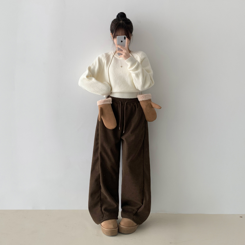 롱 스커트 모델 착용 이미지-S1L10