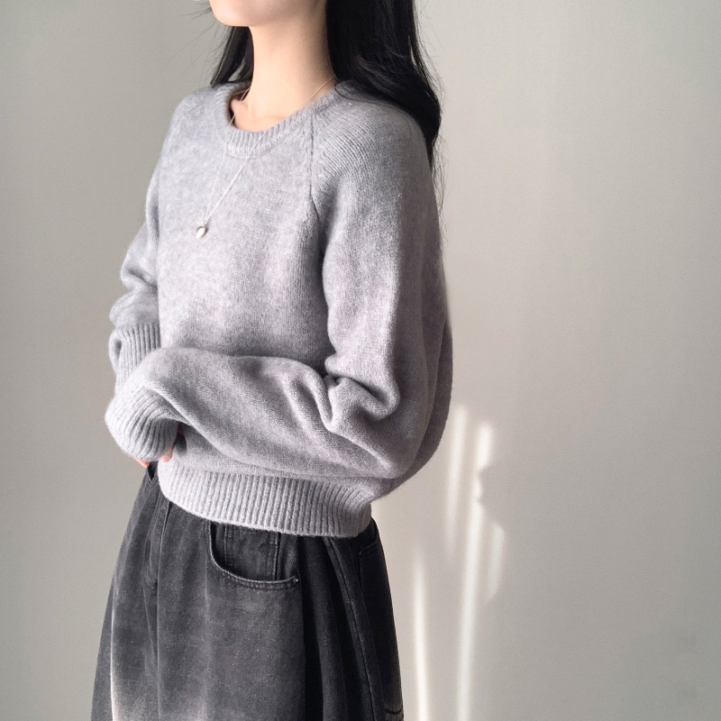 긴팔 티셔츠 모델 착용 이미지-S1L19