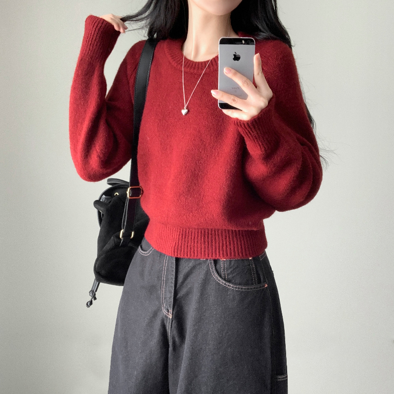 긴팔 티셔츠 모델 착용 이미지-S1L22