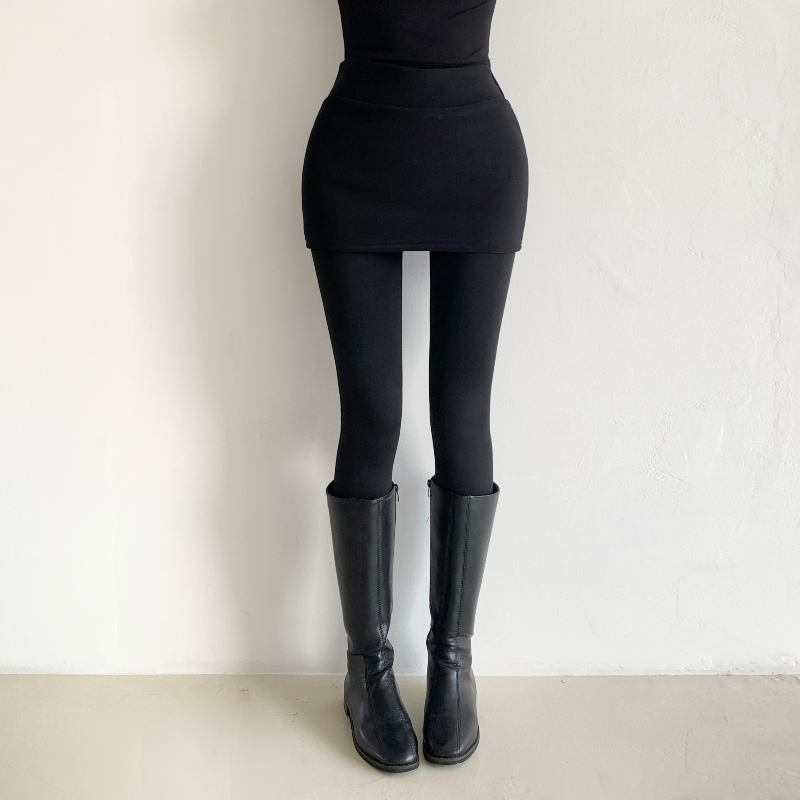 미니 스커트 모델 착용 이미지-S1L13