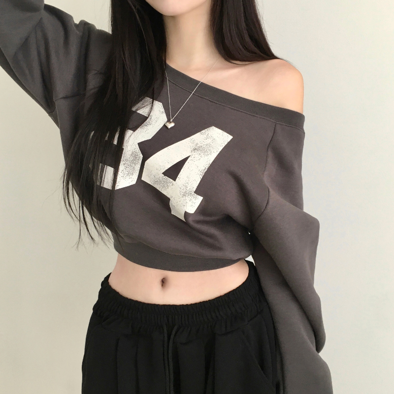 긴팔 티셔츠 모델 착용 이미지-S1L13