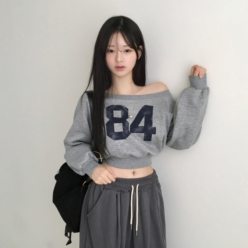 긴팔 티셔츠 모델 착용 이미지-S1L10