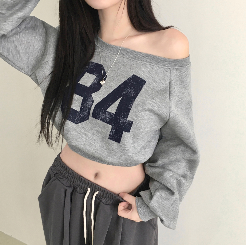 긴팔 티셔츠 모델 착용 이미지-S1L8