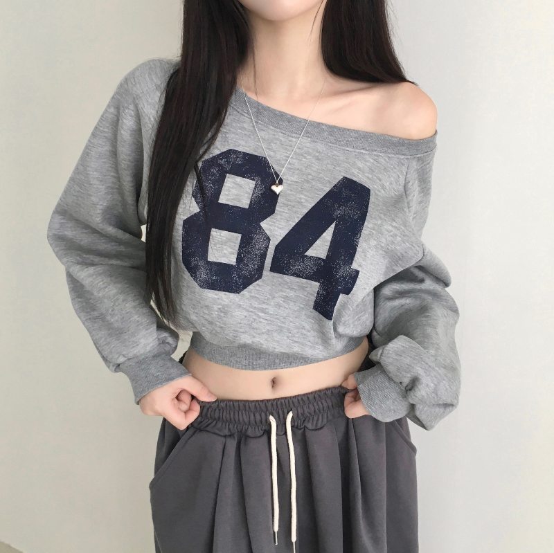 긴팔 티셔츠 모델 착용 이미지-S1L7