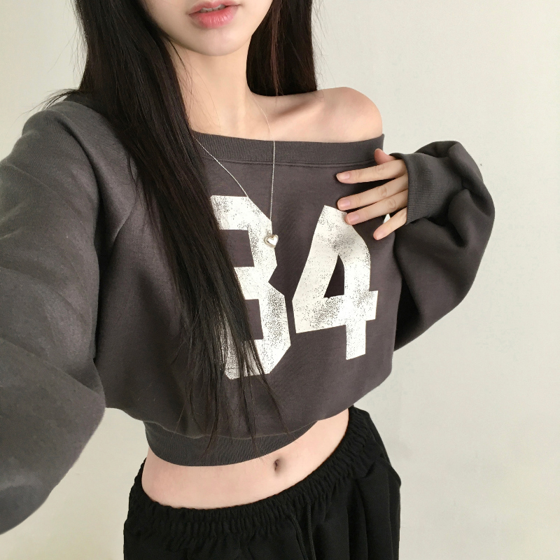 긴팔 티셔츠 모델 착용 이미지-S1L16