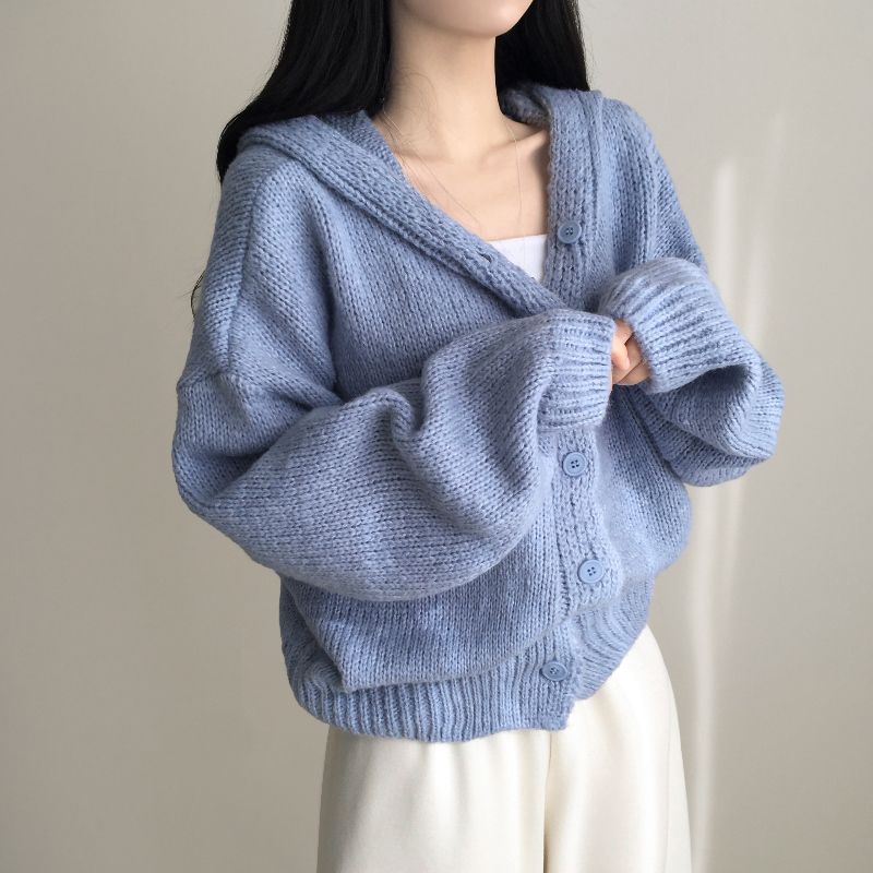 카디건 모델 착용 이미지-S1L29