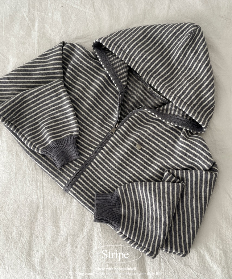 オーバーサイズボーダー2WAYニットパーカー | ファッション通販