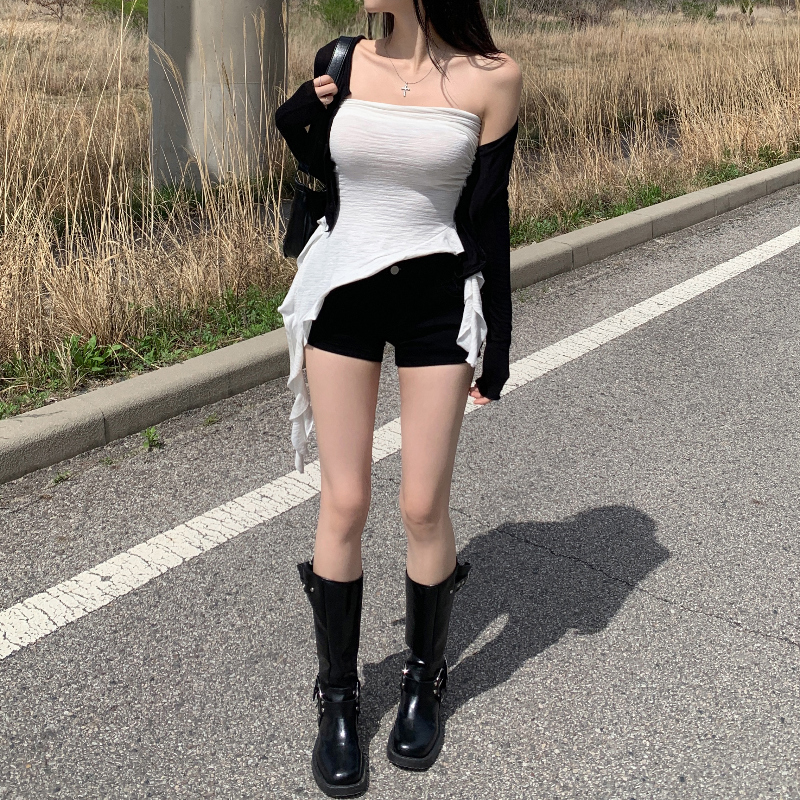 バックル付きレザーロングブーツ サイドバックルレザーロングブーツ – panchapancha