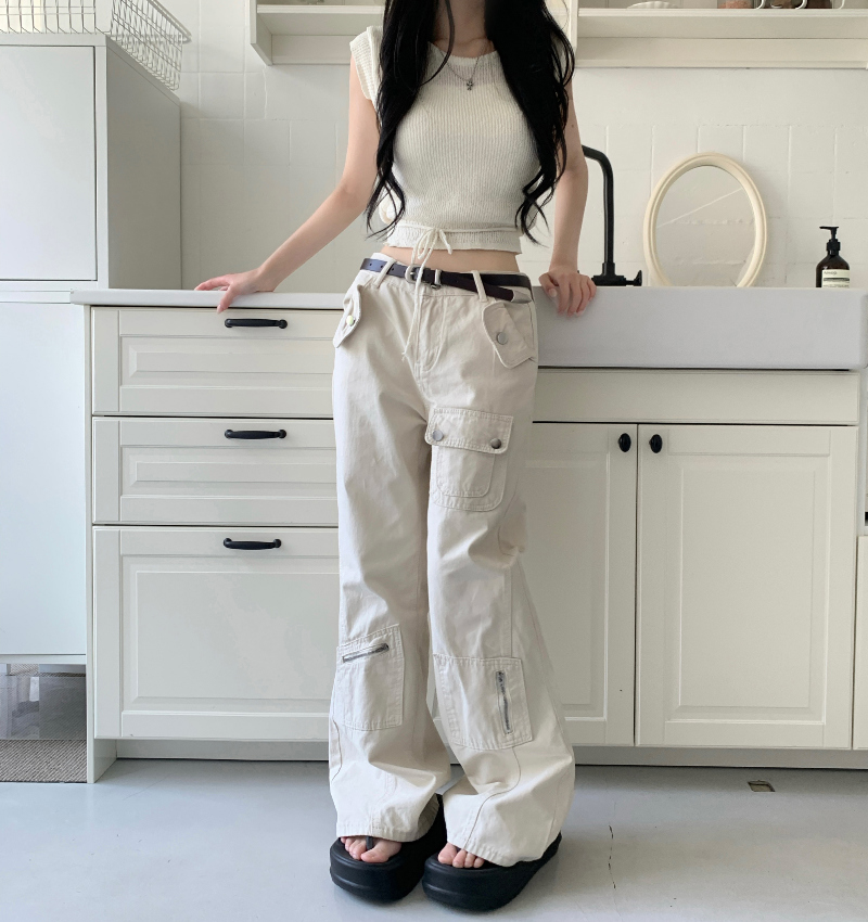 바지 모델 착용 이미지-S1L21