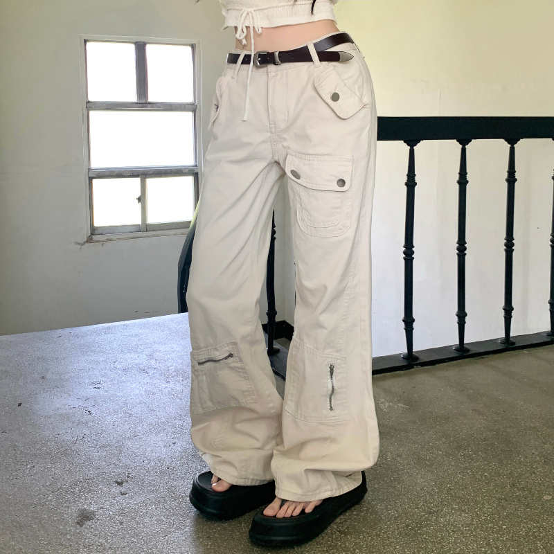 CIVARIZE 新品 ブーツカット カーゴパンツ ボンテージ ガスマスクy2k