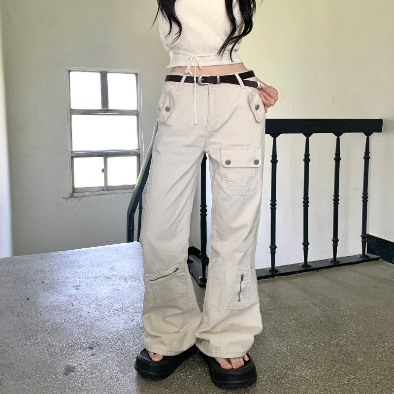 CIVARIZE　新品　ブーツカット カーゴパンツ　ボンテージ　ガスマスクy2k CIVARIZE 新品 ブーツカット カーゴパンツ ボンテージ ガスマスクy2k