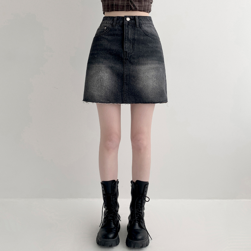 미니 스커트 모델 착용 이미지-S1L23