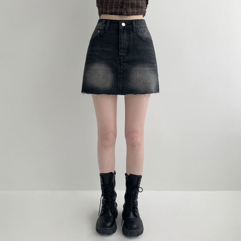 미니 스커트 모델 착용 이미지-S1L25