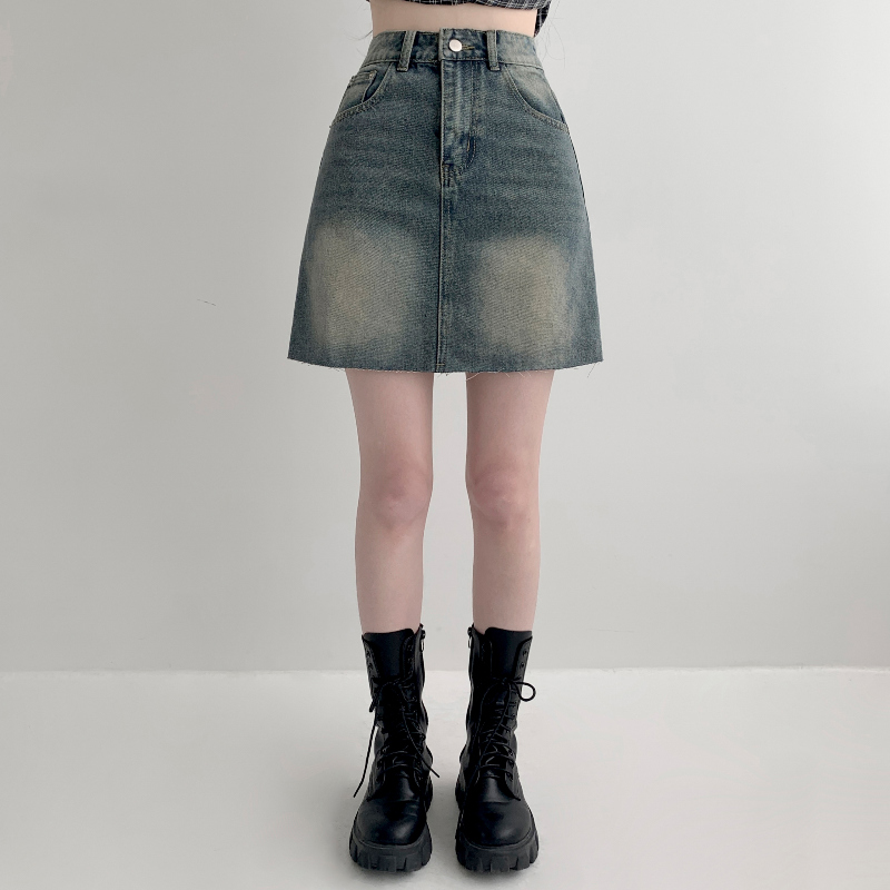 미니 스커트 모델 착용 이미지-S1L9