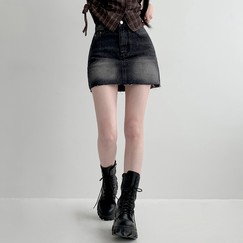 미니 스커트 모델 착용 이미지-S1L27